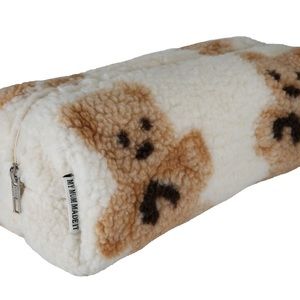 My Mum Made It Shearling Cosmetic Bag